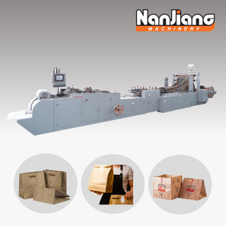 HD-550 Roll Fed Square Bottom Paper Bag Making Machine